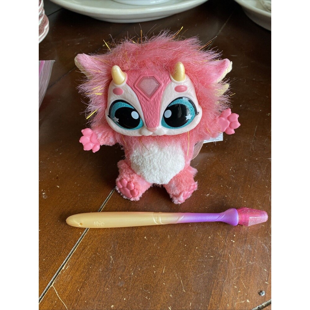Magic Mixies Magical Pink Plush Doll & Crystal Ball Wand